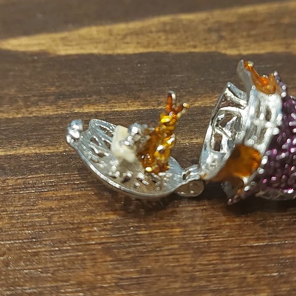 Vintage Sterling Silver Bunny Cottage Charm - Opens! - Picture 4 of 7